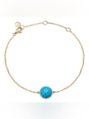 Stella & Dot Maya Gold Chain Adjustable Bracelet; NWOT